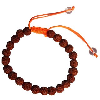                       Yuvi Shoppe 5 Mukhi Rudraksha / Five Face Rudraksh  Bracelet                                              