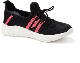 Walkfree Women  Black Sports Shoes
