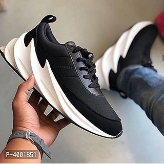 Buy Naxh Ultra Lite Black Black Shark Sole Casual Shoe Sneaker For Men  Online @ ₹699 from ShopClues