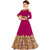 Neel Art Women's Anarkali Gown with Dupatta  Bottom Material Free Size
