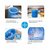 Silicone Ice Cube Maker  The Innovation Space Saving Ice Cube Genie  Bucket Revolutionary Space Saving Ice-Ball Makers