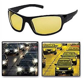 Alpha Night Vision Free-size Unisex Sunglasses Easy Day and Night HD Vision