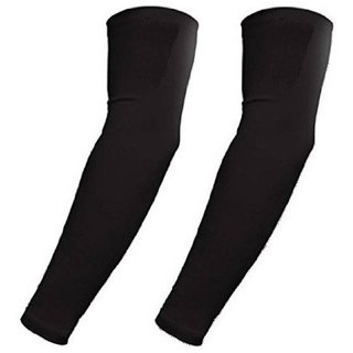 HMS Black Universal Wet And Dry Sunlight Protection Arm Sleeves (Set of 1)