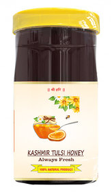 Agri Club Organic Unprocessed Kashmir Tulsi Honey (500gm)
