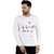 Shellocks Printed  V-Neck Full Sleeve T-shirts For Men