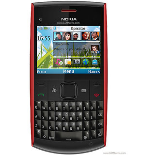 nokia x2 01 qwerty keypad mobile phone black