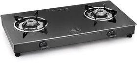 Padmini 2 Burner Glass Cooktop CS 2GT Prima Auto Ignition