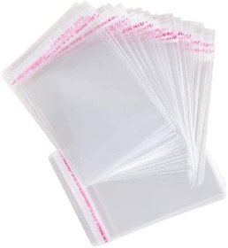 Style Ur Home - 8 x 12 - Clear Resealable Cello-Cellophane Bags Self Adhesive Sealing - 100 pcs