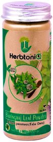 HerbtoniQ 100 Natural Bhringraj Leaf Powder (Eclipta Prostrate/false Daisy) For Hair Fall, Dandruff, Hair Care Regimen