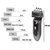 Rechargeable 3D 2in1 Triple Blade Bread Mustache Foil Hair Shaver Hair Clipper