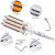 45W Triple Barrel Hair Styler Professional Ceramic Anti-Static Anti-scald Travel Hair Curler Curl Curling Make Curling