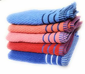 ZDECOR Pack of 4 Cotton Hand Towel (16x24) Inch ,300 Gsm