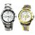 Holi special Offer combo Rosara watches for Men (Golden +silver ) by miss