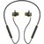 Infinity Glide N120 Neckband with Metal Earbuds with BT 5.0 and IPX5 Bluetooth Headset(Black, Yellow, In the Ear)