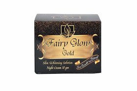 Fairy Glow Gold Skin Whitening Solution Night cream 30 gm (See Result in 7 day)
