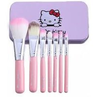 Hello Kitty Make Up Brush Set Of 7