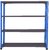 Spacious Slotted Angle Rack CRC Sheet 4 Shelves Multipurpose Storage Rack