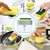 Shopper52 2 In 1 Soap Liquid Dispenser Pump And Sponge With Microfibre Wash