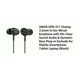 Ubon earphones gpr 411 champ price best sale