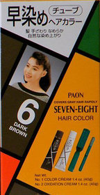 Paon Seven-Eight Permanent Hair Color Kit