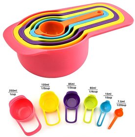 H'ENT 6pcs Silicone Measuring Spoon