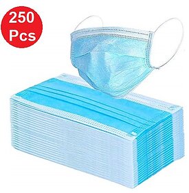 Surgical Face Mask  (Elastic Band) - Flumask  virus protection Face mask n95 (Pack of 250)