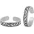 Antique Finish Silver Toe Ring-TR316