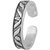 Antique Finish Silver Toe Ring-TR316