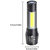TM 500 Meter 4 Mode Zoomable Waterproof Tochlight Metal Body Search Light Outdoor