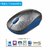 Portronics Toad 12 Bluetooth 2.4G Optical Mouse (Blue)