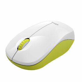 Portronics Toad 12 POR-987 Bluetooth 2.4G Optical Mouse with Ergonomic Design  USB Receiver for Notebook  Laptop(Yellow)