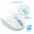 Portronics POR-015 Toad 11 Bluetooth Wireless Mouse with 2.4GHz Technology (Blue)