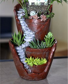 Home Artists - 4 Hole Tower Pot - Plants NOT Included