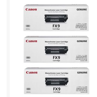 Canon Fx-9 Toner Cartridge Pack Of 3 For Use Fax-L100,Mf4140,Mf4150,Mf4270,Mf4680,Mf4340D,Mf4350D,Mf4370Dn,Mf4380Dn