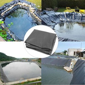 Rubber Heavy Sheet Black (18 ft x 15 ft) 600 GSM Fish Pond Liner Garden Pools HDPE Membrane Reinforced Pond Liner Pond S