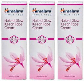 Himalaya Natural Glow Kesar Face Cream 50gm Pack Of 3