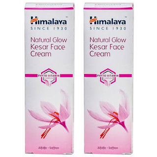 Himalaya Natural Glow Kesar Face Cream 50gm Pack Of 2 Himalaya Natural Glow Kesar Face Cream 50gm Pack Of 2