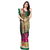 Meia Magenta Art Silk Printed Saree