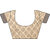 Meia Beige Aura Silk Woven Saree