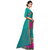 Meia Teal Aura Silk Woven Saree