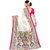 Meia Pink Art Silk Printed Saree