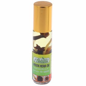 Balsam Balm Thai Green Herb Oil Herbals Headache Dizziness Massage Pain - 8ml - Pack of 1