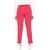 Dollar Missy Women Straight Fit Solid Cigarette Trousers- Hot Pink