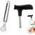 H'ENT Combo of Stainless Steel Coconut Meat Removal  with Coconut Opener Driller