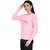 Shanvi Printed Women Round Neck Pink T-Shirt