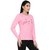 Shanvi Printed Women Round Neck Pink T-Shirt