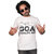 Lookswagger Men's Graphic Print White T-shirts
