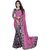 Meia  Women's Pink With Blouse Embroidered Saree