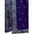 Meia  Women's Blue With Blouse Embroidered Saree