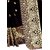 Meia  Women's Blue With Blouse Embroidered Saree